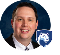 User testimonial profile picture featuring Rob Knight from Penn State Hazleton