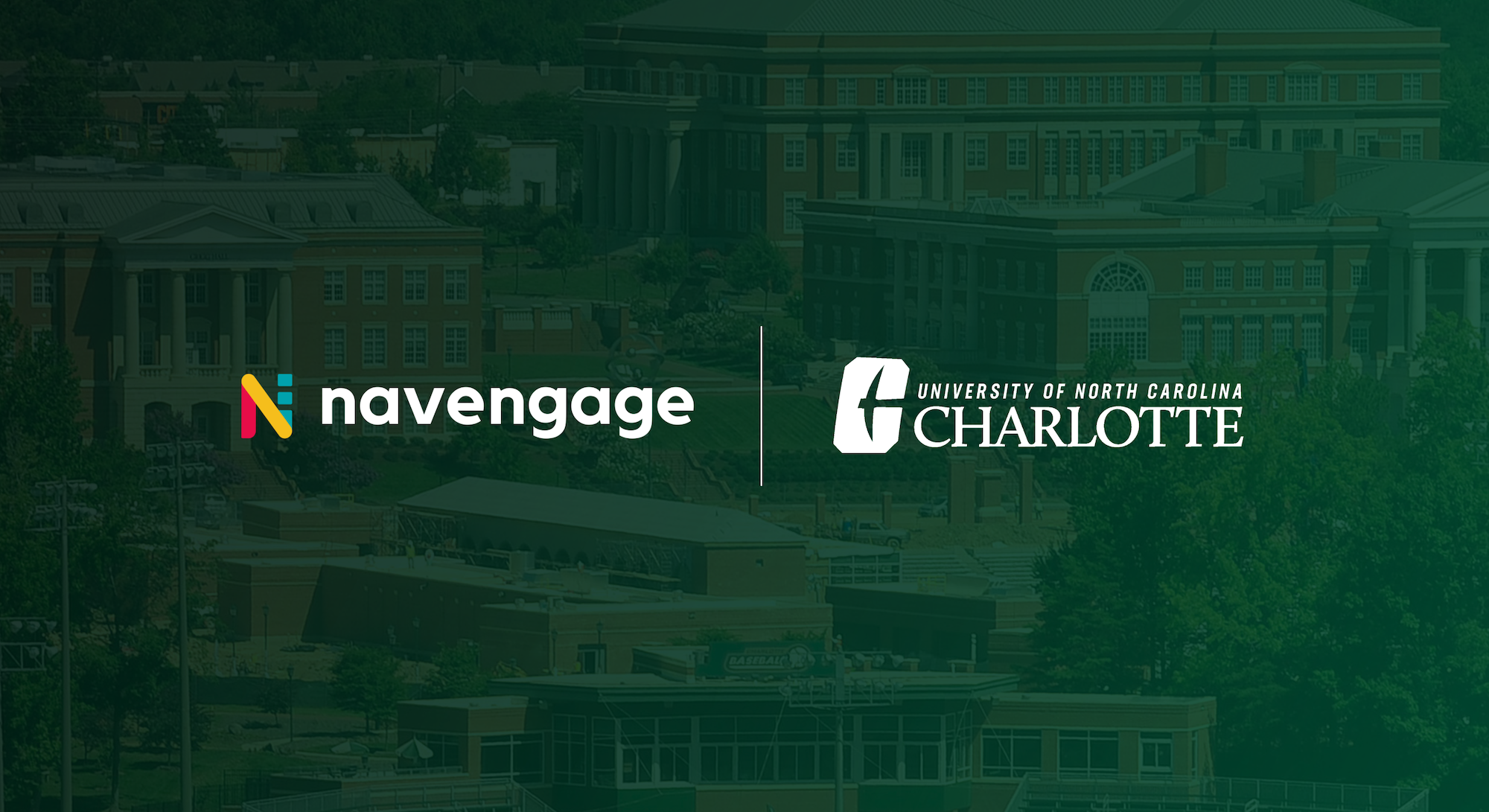 Navengage and UNC Charlotte Logos